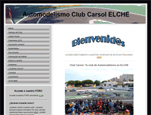 Tablet Screenshot of clubcarsol.com